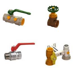 VALVOLE A SFERA PER ACQUA E GAS